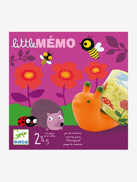 Kinder Gedächtnis-Spiel LITTLE MEMO DJECO - mehrfarbig - 2