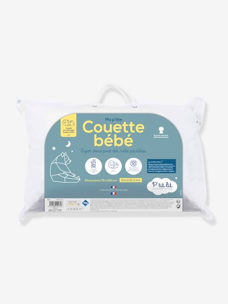 Baby Sommer-Bettdecke, Sanitized-Ausrüstung* P'TIT LIT, 75 x 120 cm - weiß - 5