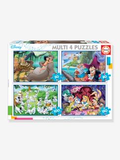4er-Set Puzzles, 50-150 Teile MULTI 4 Disney CLASSICS EDUCA -  - [numero-image]