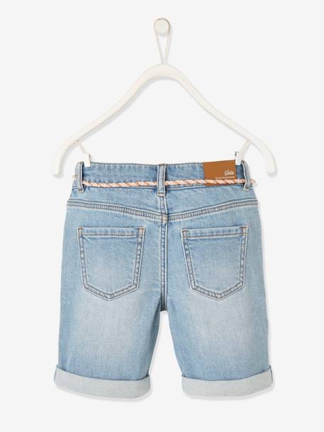 Mädchen Jeans-Shorts, bestickt - double stone - 3