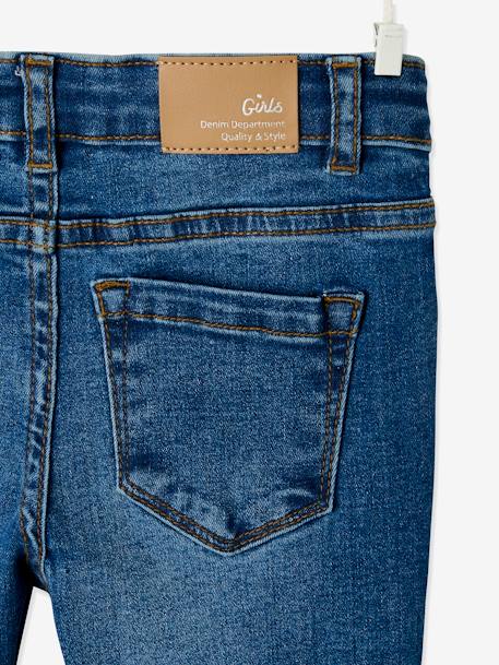 Mädchen Slim-Fit-Jeans WATERLESS, Hüftweite SLIM - blue stone+dark blue+schwarz - 6
