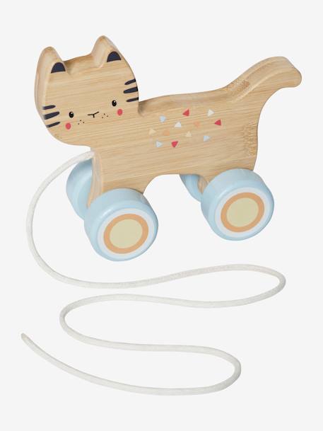 3er-Set Spielzeugkatzen, Bambus - mehrfarbig - 5