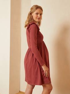 Kurzes Kleid für Schwangerschaft & Stillzeit  Oeko-Tex -  - [numero-image]