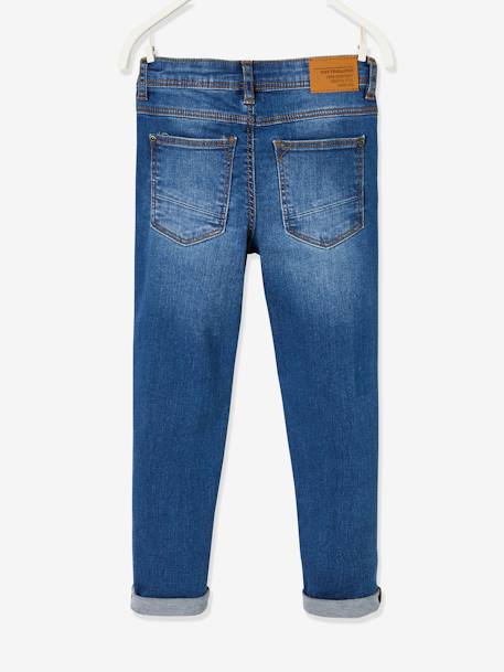 Jungen Slim-Fit-Jeans WATERLESS, Hüftweite SLIM - blue stone+dark blue+double stone+dunkelgrau - 6