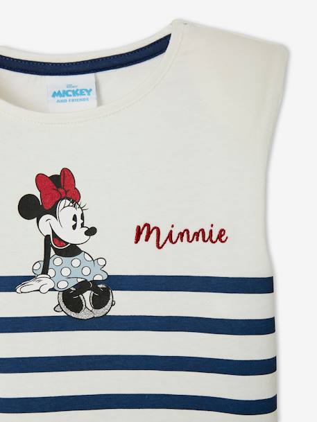Kinder T-Shirt Disney MINNIE MAUS - weiß gestreift - 3