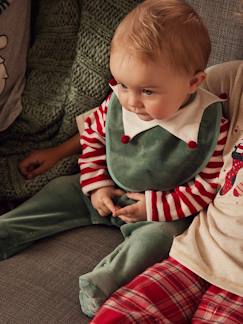 Babymode-Strampler & Schlafanzüge-Baby Weihnachts-Geschenkset: Strampler & Lätzchen