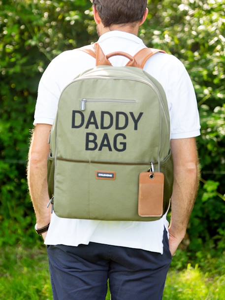 Wickelrucksack DADDY BAG CHILDHOME - olivgrün - 1