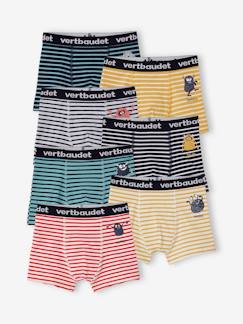 Jungenkleidung-Unterwäsche & Socken-Unterhosen & Boxershorts-7er-Pack Jungen Boxershorts, Monster Oeko-Tex