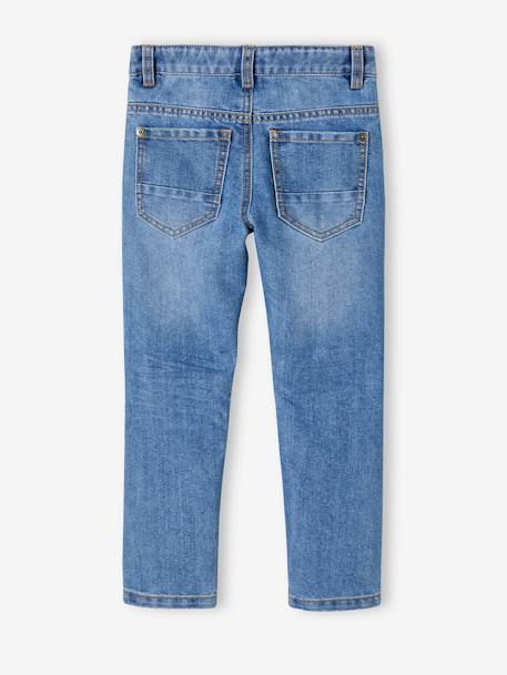 Die UNVERWÜSTLICHE, robuste Jungen Straight-Jeans WATERLESS, Hüftweite SLIM Oeko-Tex - blue stone+dark blue - 3