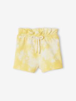 Babymode-Mädchen Baby Sweat-Shorts, Batikmuster Oeko-Tex