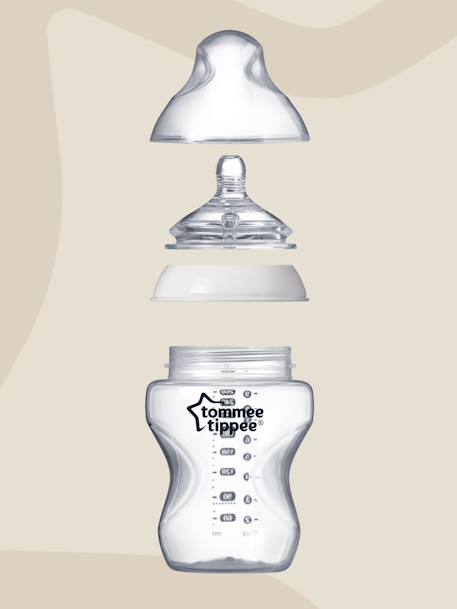 Babyflaschen-Set STARTER CLOSER TO NATURE Tommee tippee - transparent - 6