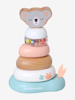 Spielzeug-Baby Holz-Stapelturm PANDAFREUNDE FSC®