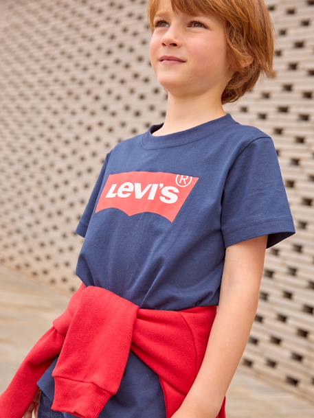 Baby T-Shirt BATWING Levi's - marine+rot - 2