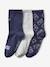 3er-Pack Kinder Socken HARRY POTTER Oeko-Tex - blau+grau meliert - 2
