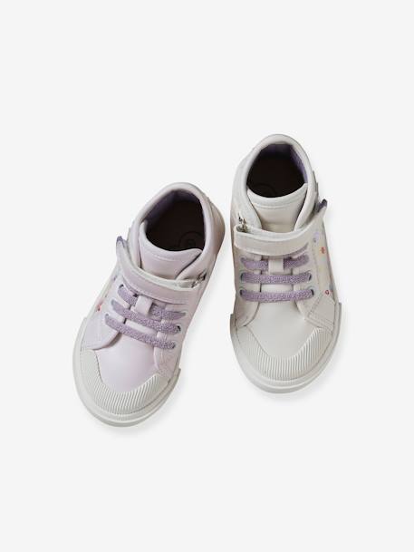Mädchen High-Sneakers mit Anziehtrick - weiß - 6