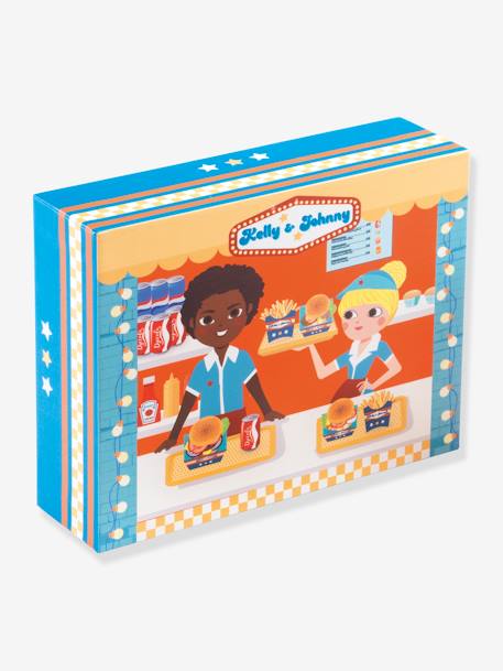 Kinder Spielset “Kelly & Johnny Burgerrestaurant“ DJECO - orange - 2