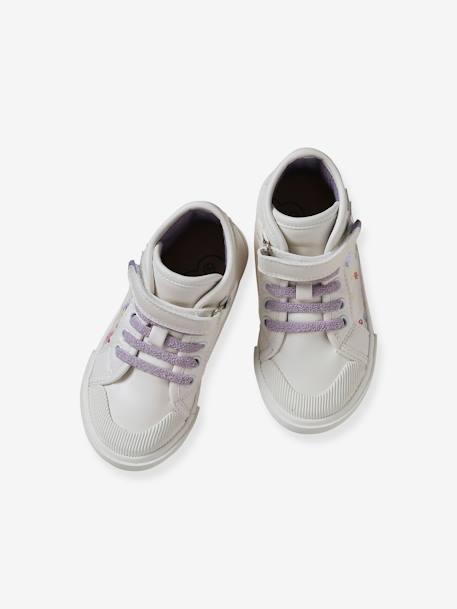 Mädchen High-Sneakers mit Anziehtrick - weiß - 5
