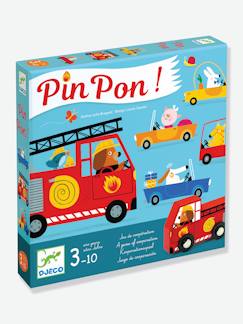 Spielzeug-Gesellschaftsspiele-Memory & Konzentrationsspiele-Feuerwehrspiel PINPON DJECO