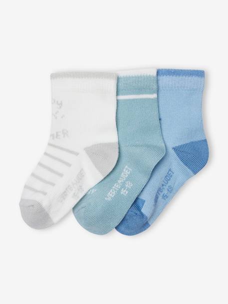 3er-Pack Baby Socken SUNNY Oeko-Tex - aquamarine - 2