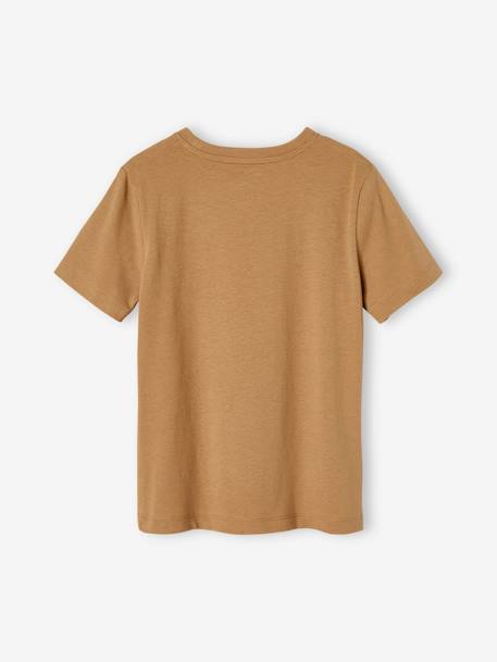 Jungen T-Shirt, Dinosaurier - beige+nachtblau - 2