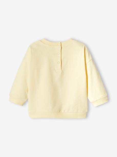 Baby Sweatshirt, bedruckt - hellgelb - 2