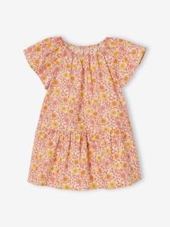 -Mädchen Baby Kleid mit Schmetterlingsärmeln