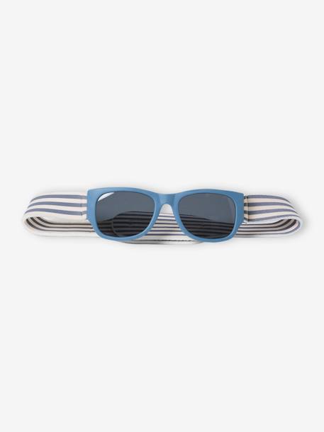 Jungen Baby Sonnenbrille mit Klettband - eisblau - 2