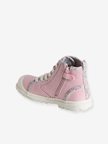 Kinder High-Sneakers mit Reißverschluss - rosa - 6