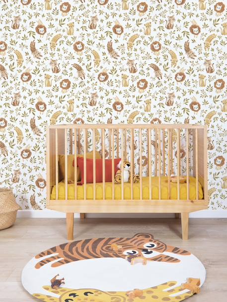 Kinderzimmer Vliestapete mit Savannentieren FELIDAE LILIPINSO - bronze - 2