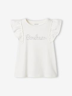 Mädchen T-Shirt mit Volantärmeln -  - [numero-image]