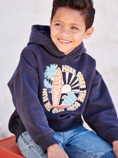 Jungen Kapuzensweatshirt mit großem Print -  - [numero-image]