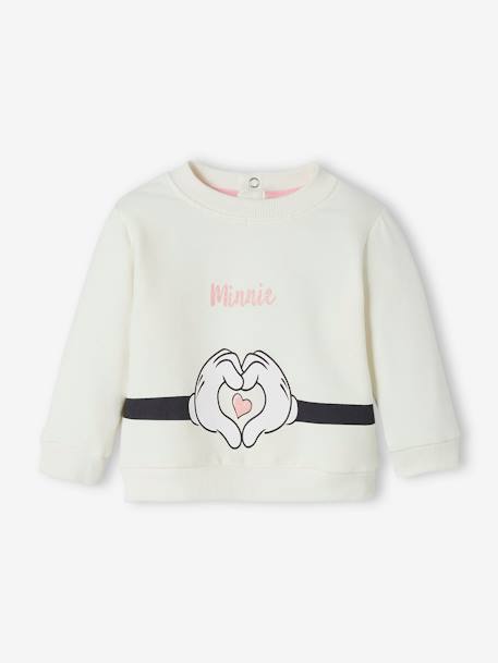 Mädchen Baby Sweatshirt Disney MINNIE MAUS - weiß - 1