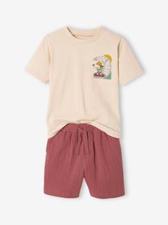 Jungenkleidung-Sets-Jungen-Set: T-Shirt & Shorts