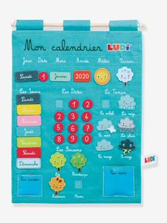 Spielzeug-Lernspielzeug-Lesen, Schreiben, Zählen & Uhr lesen-Kinder Lernkalender LUDI