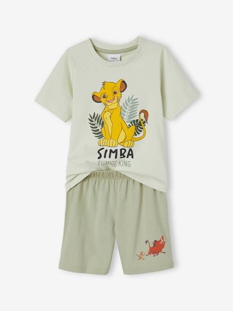 Kurzer Jungen Schlafanzug Disney Animals - grün - 1