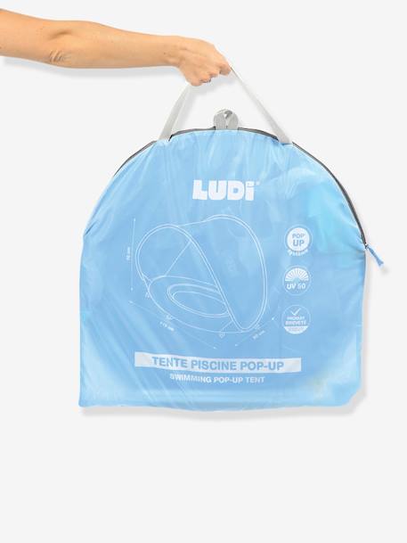 Baby Strand-Planschbecken mit UV-Schutz LUDI - blau - 3