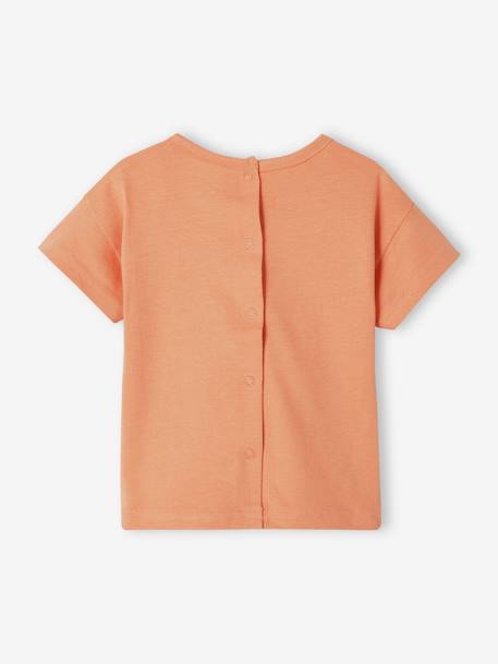 Baby T-Shirt, Krokodil - orange - 4