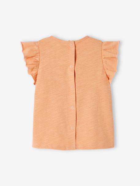 Mädchen Baby T-Shirt - orange - 4