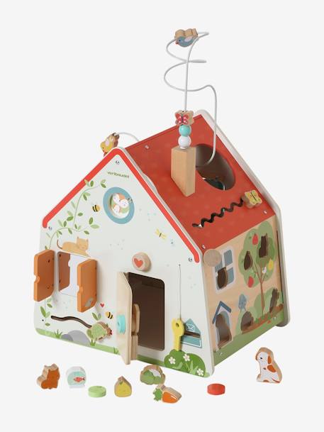 Baby Activity-Haus, Holz FSC® - natur - 3