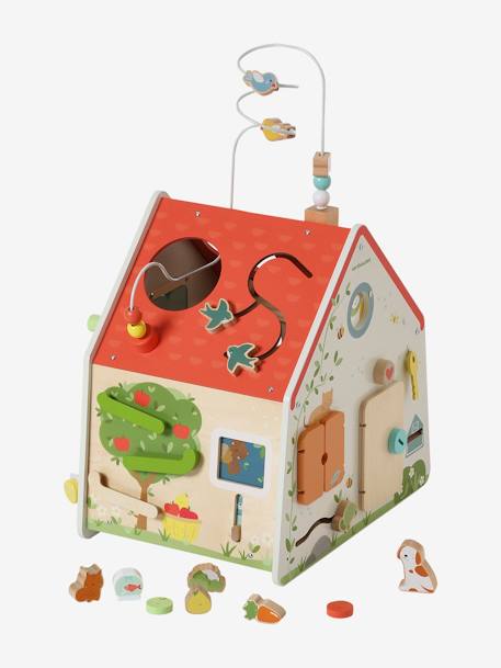 Baby Activity-Haus, Holz FSC® - natur - 6