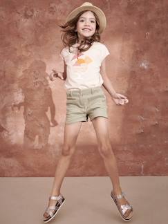 Maedchenkleidung-Mädchen Shorts mit Glanzstickerei