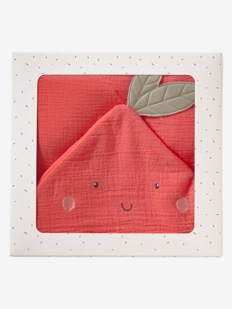 Baby Badecape mit Geschenkverpackung Oeko-Tex - erdbeere - 3