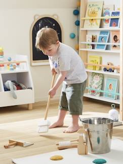 Spielzeug-Spielküchen, Tipis & Kostüme -Kinder Putz-Set aus Holz FSC®