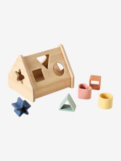 Spielzeug-Baby-Dreieckiges Baby Steckspiel