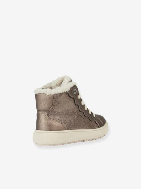 Warme Kinder High-Sneakers J Theleven Girl B ABX GEOX - grau+marine - 3