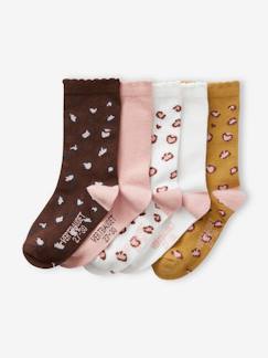 Maedchenkleidung-Unterwäsche, Socken, Strumpfhosen-Socken-5er-Pack Mädchen Socken WILD Oeko-Tex