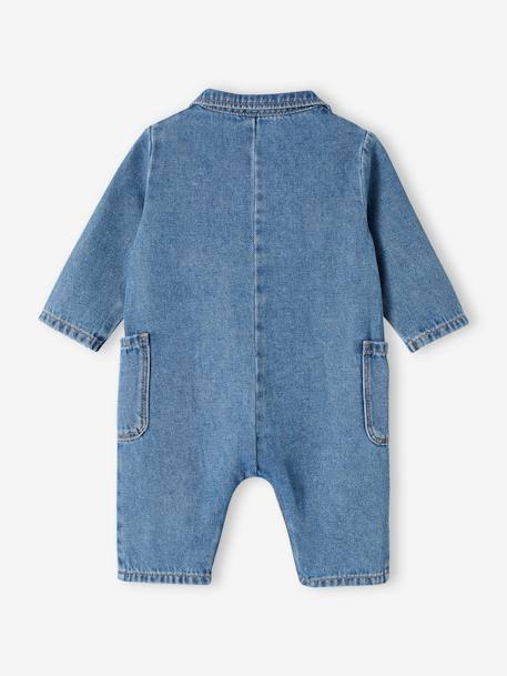 Baby Jeans-Overall - blue stone - 4