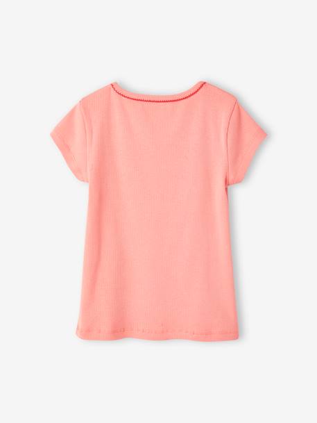 3er-Pack Mädchen T-Shirts, Ripp Oeko-Tex - rosa nude - 5