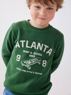 Jungenkleidung-Pullover, Strickjacken, Sweatshirts-Jungen Sweatshirt BASIC
