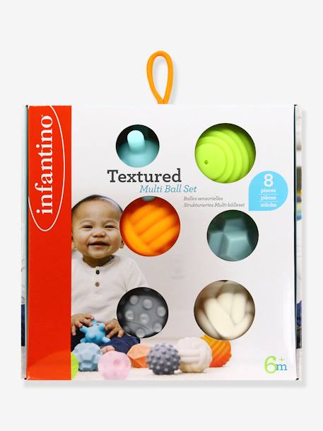8er-Set Baby Sensorikbälle INFANTINO - mehrfarbig - 2